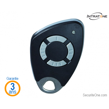 Intratone - Télécommande 4 boutons sécurisée - Sécurité One